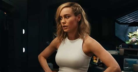 brie larson boobies|Brie Larson Reveals The Secret Behind Her Bra In The Marvels